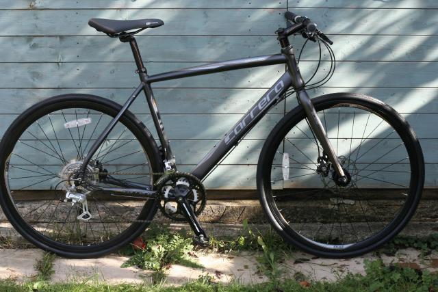 Grey carrera bike on sale